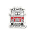 GOOD VIBES' AIR FRESHENER - NEW CAR (CARDINAL RED)